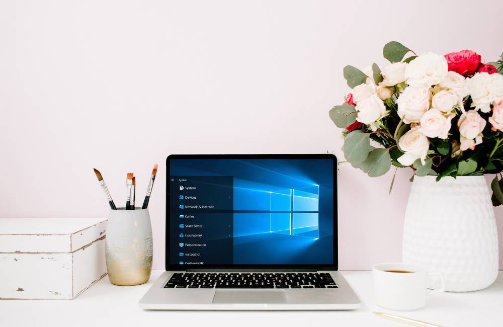 Windowsの設定画面を開いてスタートアップを見直すイメージ
