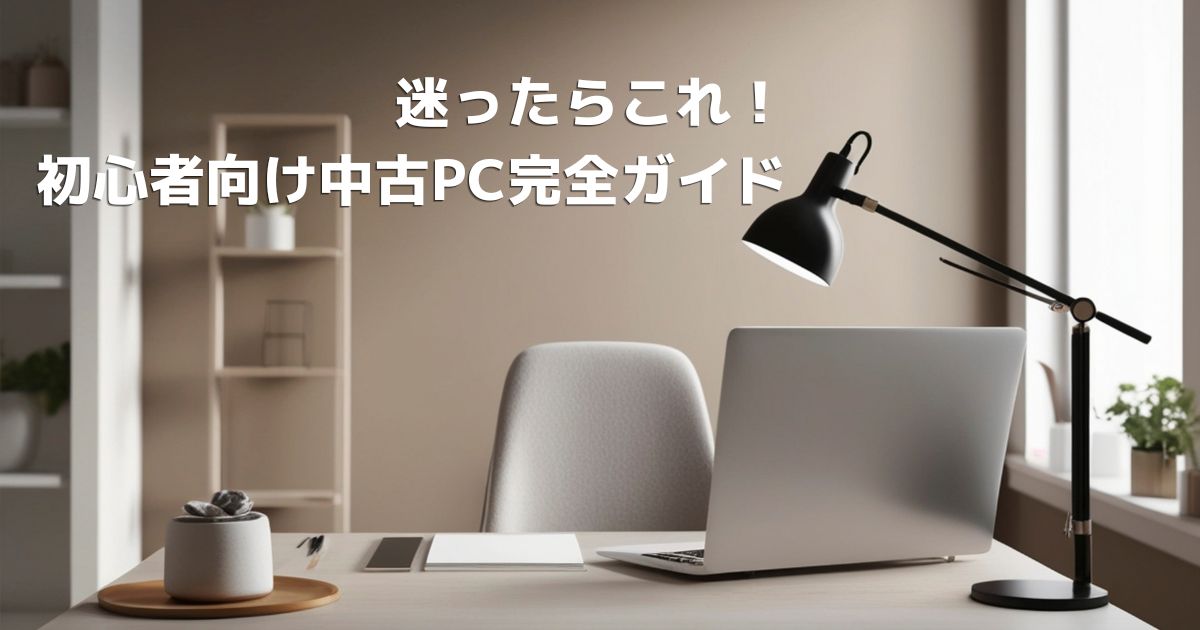 初心者でも安心！失敗しない中古パソコンの選び方とおすすめ専門店【2026年最新】